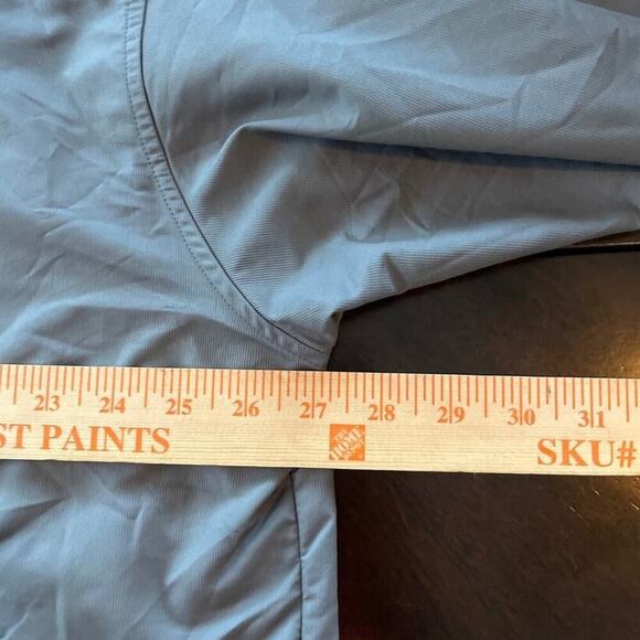 Mercedes Benz Windbreaker Hooded Jacket L Gray Motorsport Formula One Racing - Picture 8 of 10